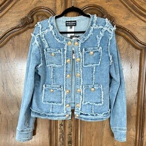 Frank Lyman Design Blue Denim Jacket